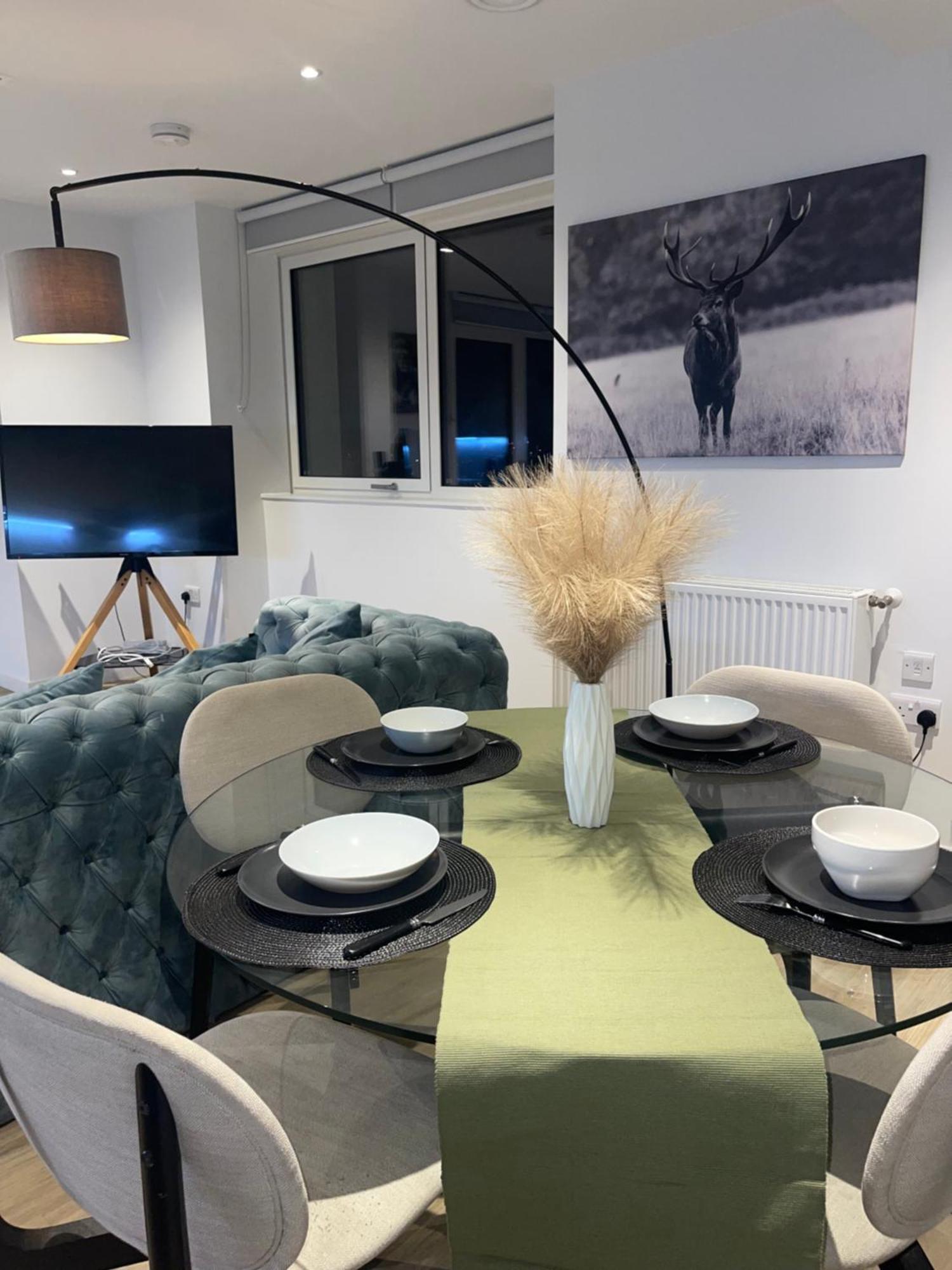 Appartamento Luxury Canary Wharf Apt- Skyline Views & Balcony